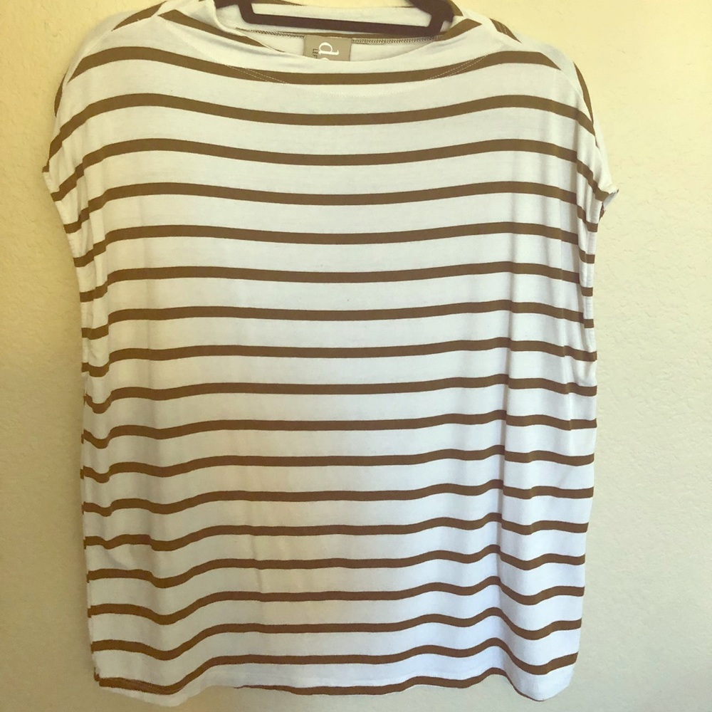 Dolan left coast shirt white Anthropologie EUC XL